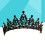 1 St Vintaget Tiara Hårdekor För Dam 7