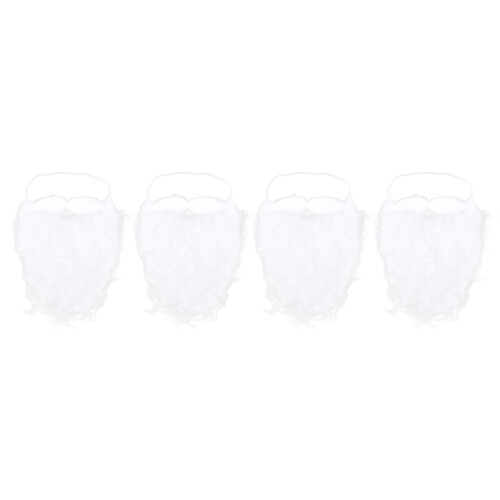 12 Pcs Simulation Skägg För Julparty Cosplay