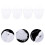 12 Pcs Simulation Skägg För Julparty Cosplay 11