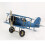 Vintage Plan Kreativ Retro Flygplan Av Inredningsmodell (Blå) 5