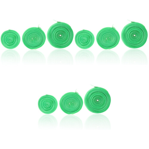 9Pz Bande Elastiche Bambini Multifunzione Verde 2