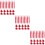60 Delar Mini Dockshattar Stickad Ylleshatt DIY 10