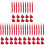 60 Delar Mini Dockshattar Stickad Ylleshatt DIY 3