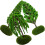 3Pcs Miniatyr Gator Modell Landskapsdesign 1