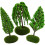 3Pcs Miniatyr Gator Modell Landskapsdesign 9