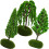 3Pcs Miniatyr Gator Modell Landskapsdesign 10