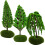 3Pcs Miniatyr Gator Modell Landskapsdesign 6