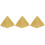 3Pcs Simulerad Egyptisk Pyramid I Resin Hantverk Mini 6