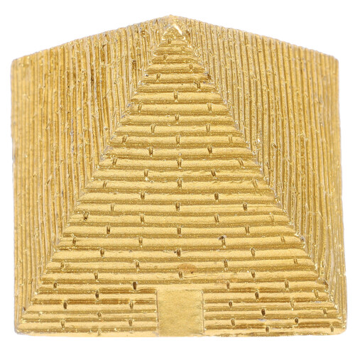3Pcs Simulerad Egyptisk Pyramid I Resin Hantverk Mini 2