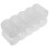 2Pcs Clear Plastic Poker Chip Storage Box With Lid 11