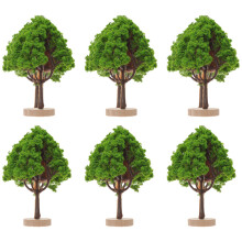 18 Delar Miniatyr Väg Landskapsdekoration Sandbordsornament