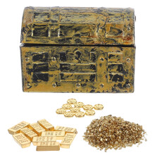 1 Set Miniatyr Dockshus Pirat Scendekoration