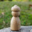 4Pcs Trädockor Diy Målning Ofullbordade Trädock-Ornament 10