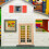 1 St Miniatyr Dörr Möbel Fotoprop 9