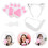 1 Set Kattekostym Kit Halloween Cosplay Kläder Tillbehör 5