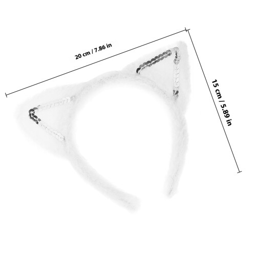 1 Set Kattekostym Kit Halloween Cosplay Kläder Tillbehör 1