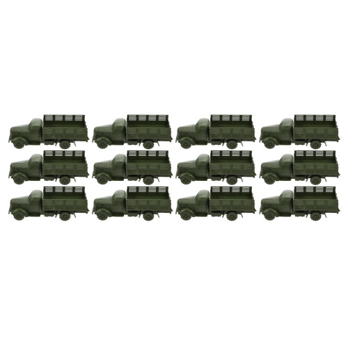 12Pcs Sandbord Barn Lekdjur Truck