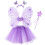 Fairy Kostym Set För Flickor Mesh Tutu, , Huvband 1