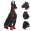 Simulation Doberman Figur Modellhund Plastdjur Leksak För Barn 5