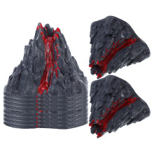 10Pcs Simulation Volcano Modell Konstgjord Landskapsdekoration