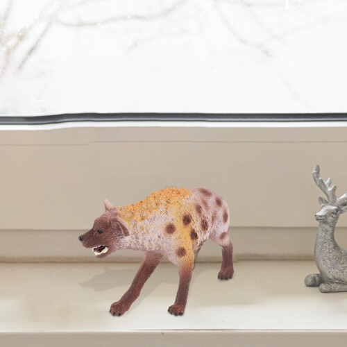 Plast Hyena Imitationsmodell Leksaksdjur För Barn 2