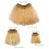 5Pcs Hawaiian Gräs Skirt Set Elastisk Band 4