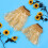 5Pcs Hawaiian Gräs Skirt Set Elastisk Band 3