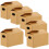 10Pcs Miniatyr Låda Papper Figur Minihus Möbel Modell 3