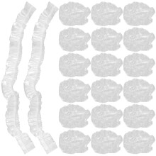 100Pcs Spa Skålliningar Bärbar Fotspa Engångs
