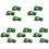 15 Pcs Small Truck Model Toy Pull Back Car For Kids 4