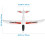 99 Cm Kastflygplan Barns Aerobatplan Segelflygplan Leksak 2