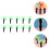 8Pcs Flygskivleksaker Barns Flygskivlek Pull String Skivor 6