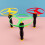 8Pcs Flygskivleksaker Barns Flygskivlek Pull String Skivor 10