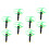 8Pcs Flygskivleksaker Barns Flygskivlek Pull String Skivor 7