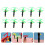 8Pcs Flygskivleksaker Barns Flygskivlek Pull String Skivor 4