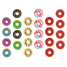 24Pcs Radergummi Barn Leksak Elev Radergummi (Slumpmässig Stil)