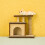 Simulerad Mini Kattschabbare Miniatyrkattstång 8