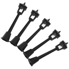 5Pcs Mini Ljuslandskapsmodeller MiniatyrGårdslampor Dekorativa