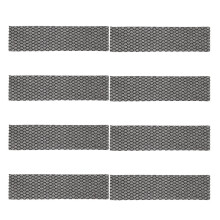 8Pcs Luftkonditionering Filter: Tvättbar Förbättrar Inomhusluft