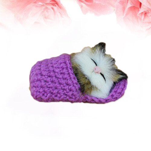 Star Sovande Katt I Skomuss Leksak Kvitterljud 1