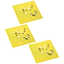 3 Set Miniaturschackbräden För Hushållsdekoration
