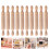 12Pcs Mini Rullpinne Trärullpinne För Mini 2
