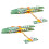 2Pcs Gummibanddriven Flygplansglidare Hantverksmaterial Leksak 1