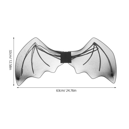 Simulerade Fladdermusvingar För Halloween Och Cosplay 1