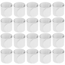 30 Pcs Vita Klatscharmband DIY För Barn Graffiti Leksaker