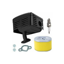 Professionelles Werksersatz-Auspuffsystem für Honda-Motoren, hochwertige Schalldämpfer-Auspuffanlage, kompatibel mit Honda 5 PS, 5,5 PS und 6,5 PS