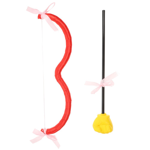 3Pcs Cupid Båge Set För Kvinnor Halloween Valentinsfest 1