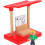1 Set Järnvägsräls Tillbehör Mini Station Modell 8
