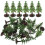 20Pcs Miniatyr Julgranssmycke Mini Sandbordsdekoration 6