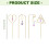 Decorative Metal Plant Frame with Geometric Crystal Panels 3